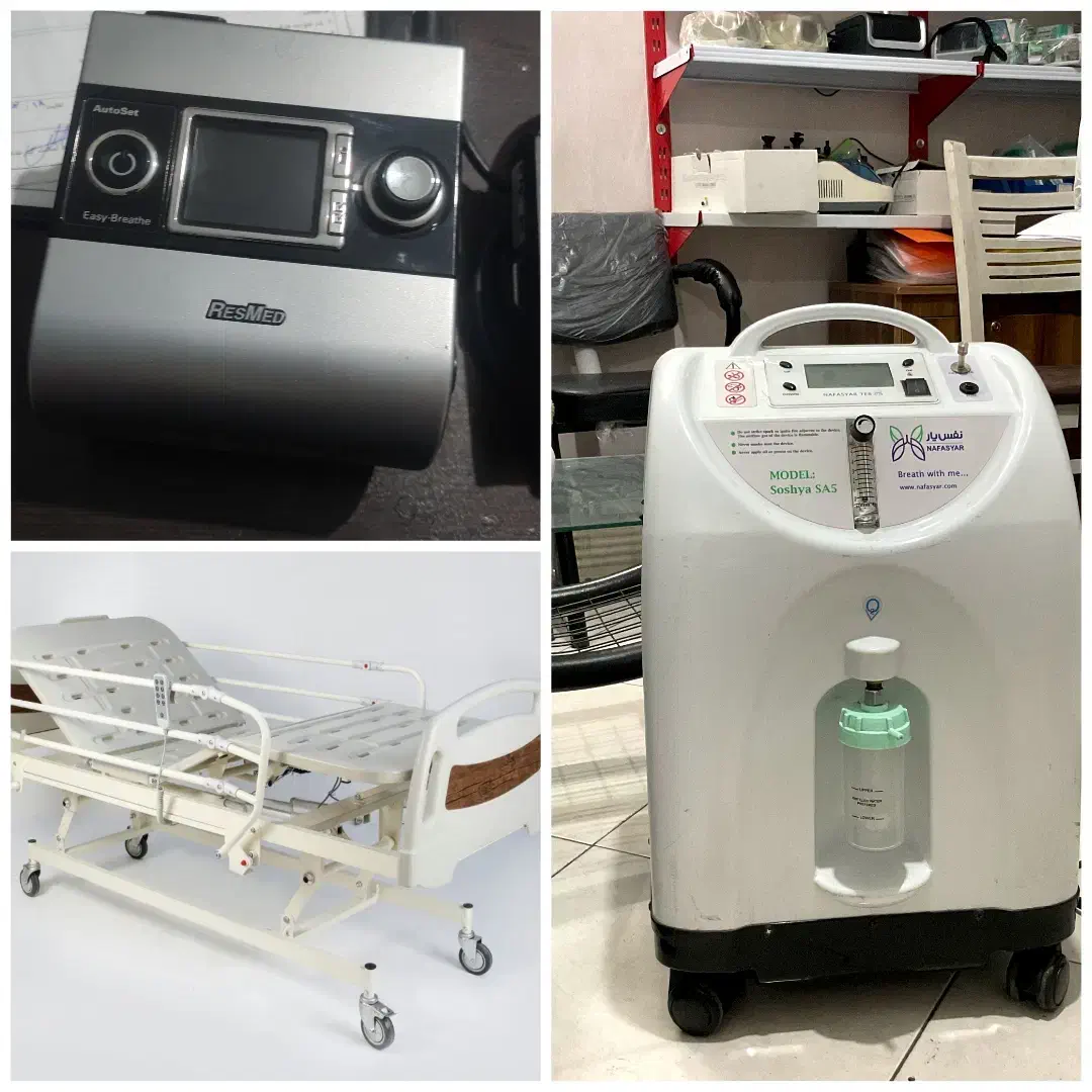 اجاره اکسیژن ساز تخت برقی بایپپ تست خواب|آرایشی، بهداشتی، درمانی|تهران, جیحون|دیوار