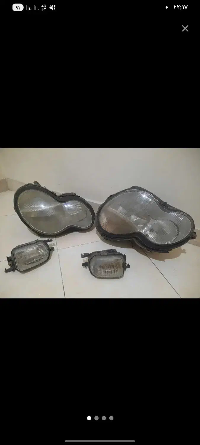 چراغ بنز c240|قطعات یدکی و لوازم جانبی|آزادشهر, |دیوار