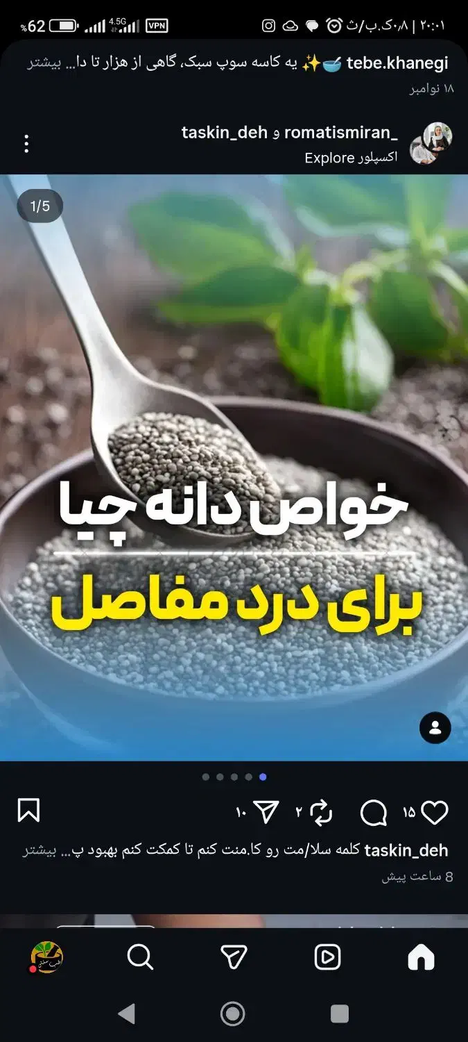 دانه چیا|خوردنی و آشامیدنی|سربیشه, |دیوار