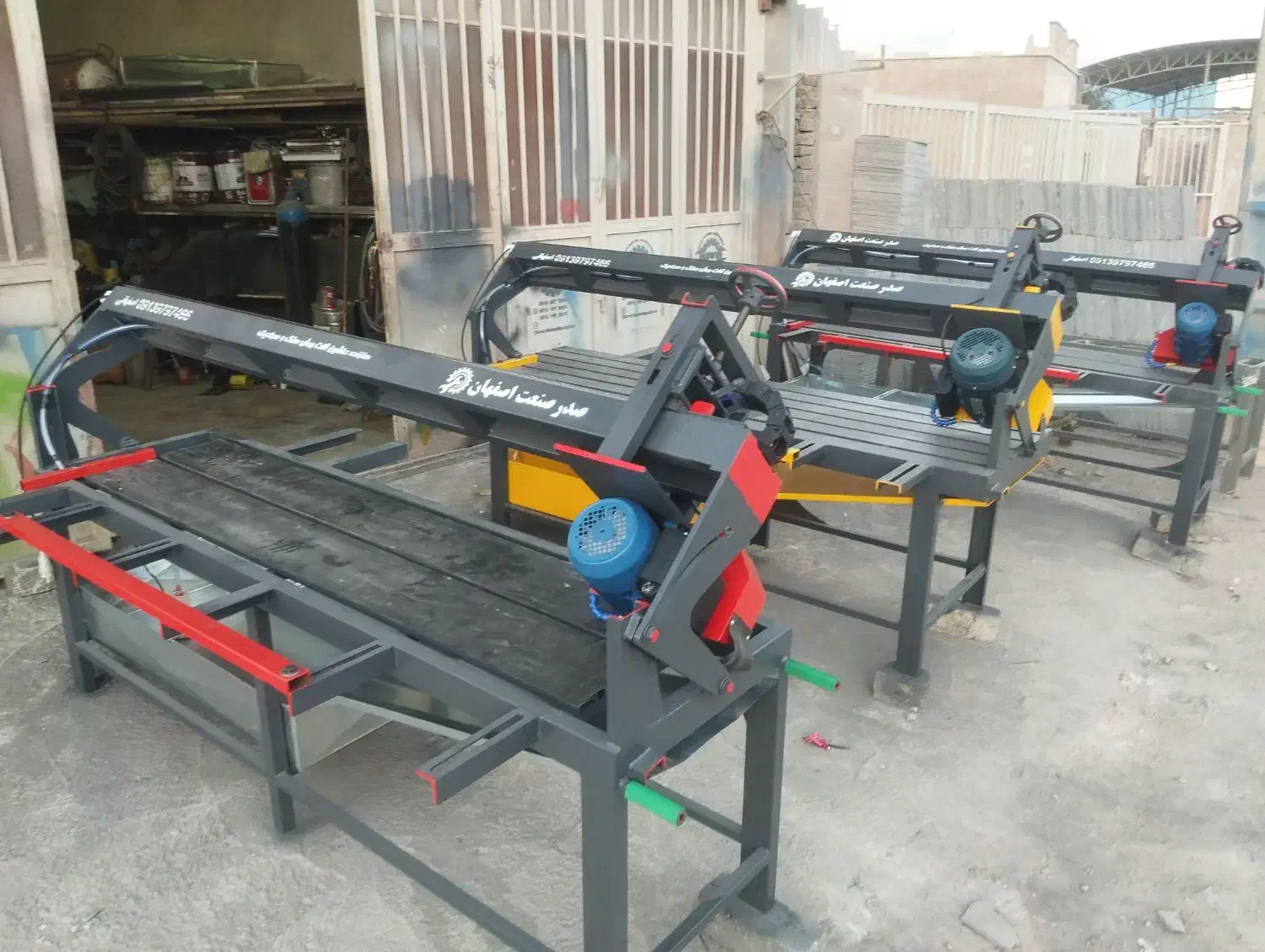 دستگاه اسلب بر  تمام اتوماتیک  دستگاه برش سنگ|ماشین‌آلات صنعتی|رشت, سعدی (تختی)|دیوار