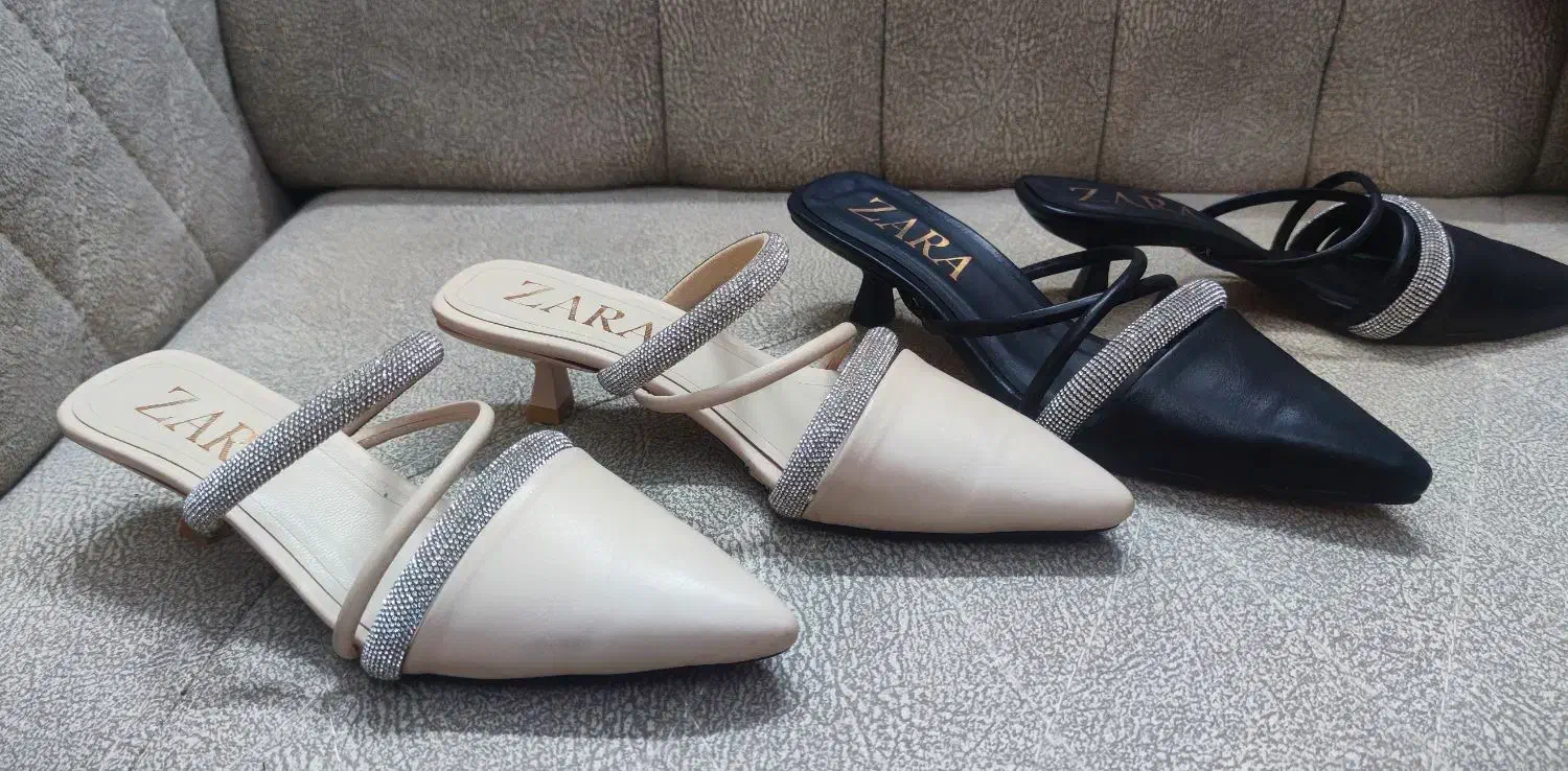 ۲جفت کفش مجلسی سایز ۳۷|کیف، کفش، کمربند|تهران, هفده شهریور|دیوار