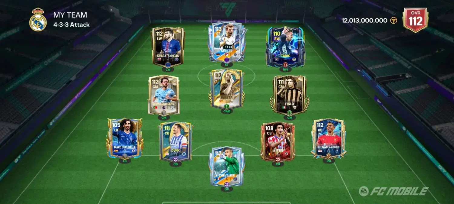 اکانت fcموبایل اورال۱۱۲|کنسول، بازی ویدئویی و آنلاین|قرچک, مهدیه|دیوار