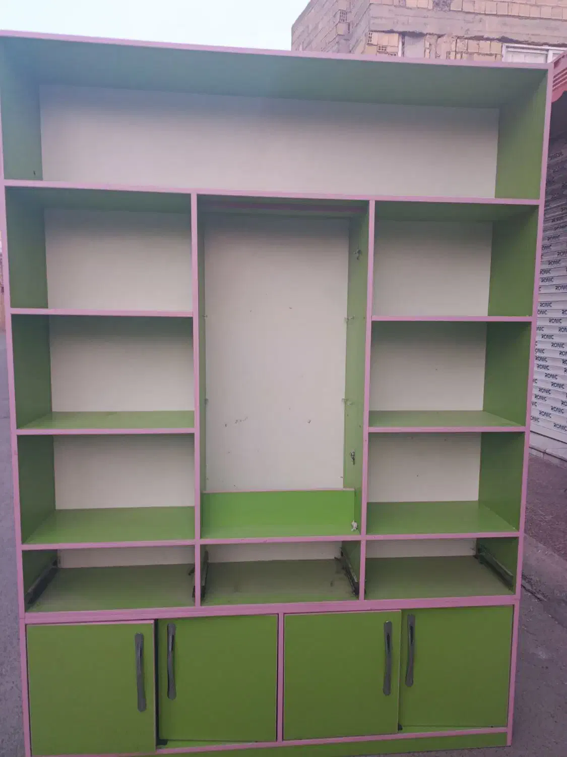 ویترین|کتابخانه، شلف، قفسههای دیواری|فلاورجان, |دیوار