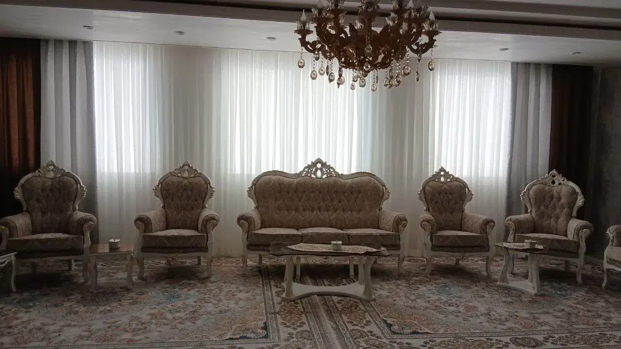 پرده حریر کتان نو 24متر پارچه 8متر سایز|پرده، رانر، رومیزی|سبزوار, فقیه سبزواری|دیوار