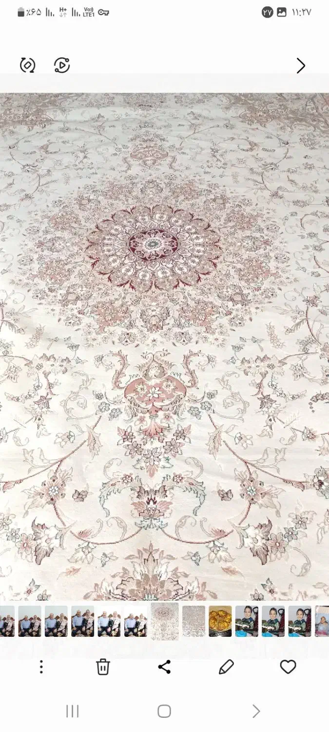 فرش ۱۲مترماشینی ۷۰۰شانه دوعدد|فرش|تبریز, |دیوار