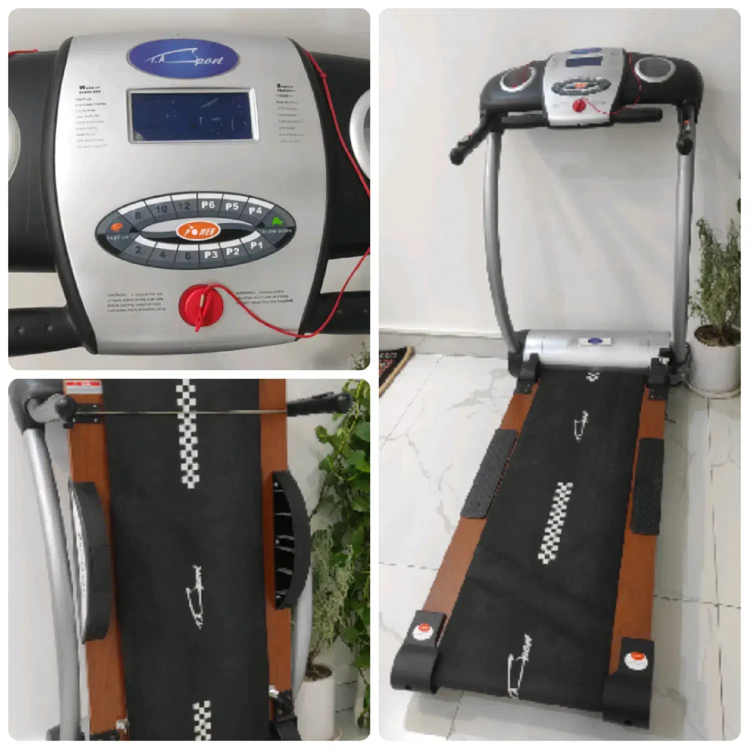 فروش تردمیل ثابت خانگی تک اسپرت|تجهیزات ورزشی|سقز, |دیوار