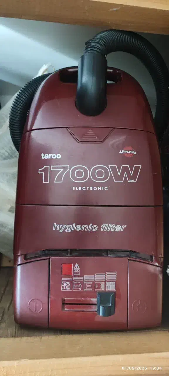 جاروبرقی پارس خزر۱۷۰۰ولت.مجهز به چراغ هشدار دهنده|جاروبرقی، جارو شارژی، بخارشو|املش, |دیوار