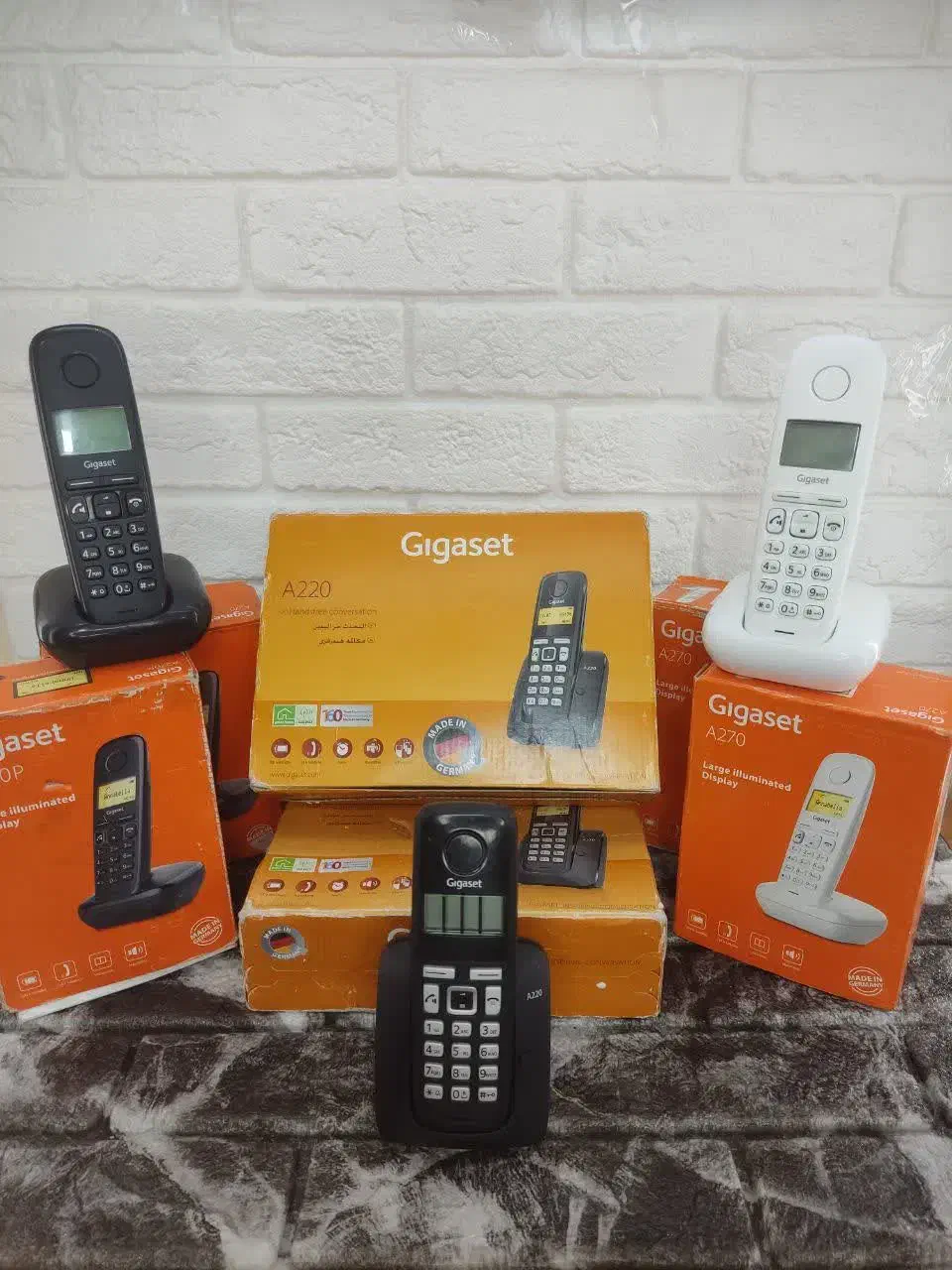 فروش تلفن بیسیم گیگاست A270 آلمانی اصل|تلفن رومیزی|تهران, جی|دیوار