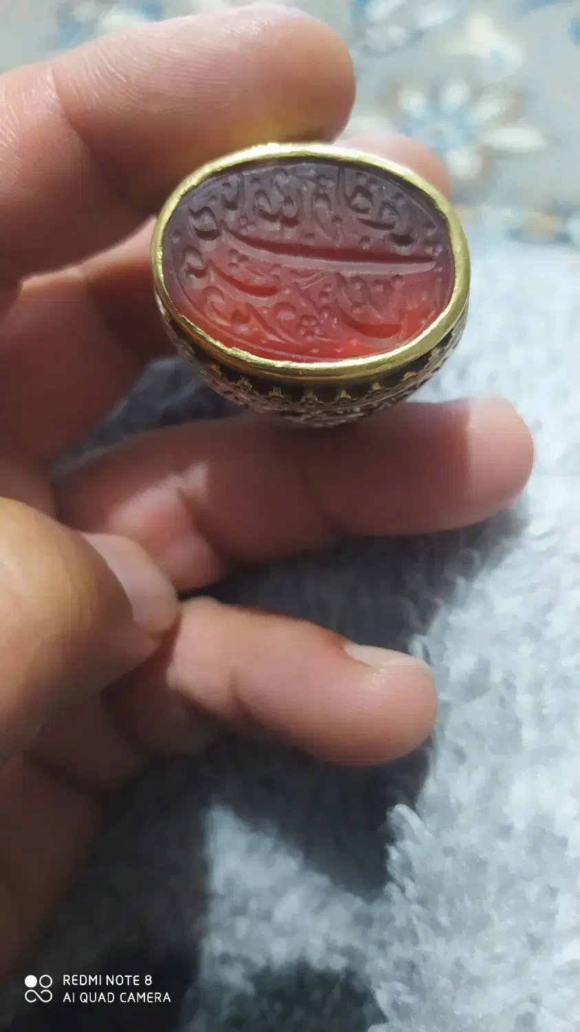 انگشتر خطی|کلکسیون اشیاء عتیقه|بهبهان, |دیوار