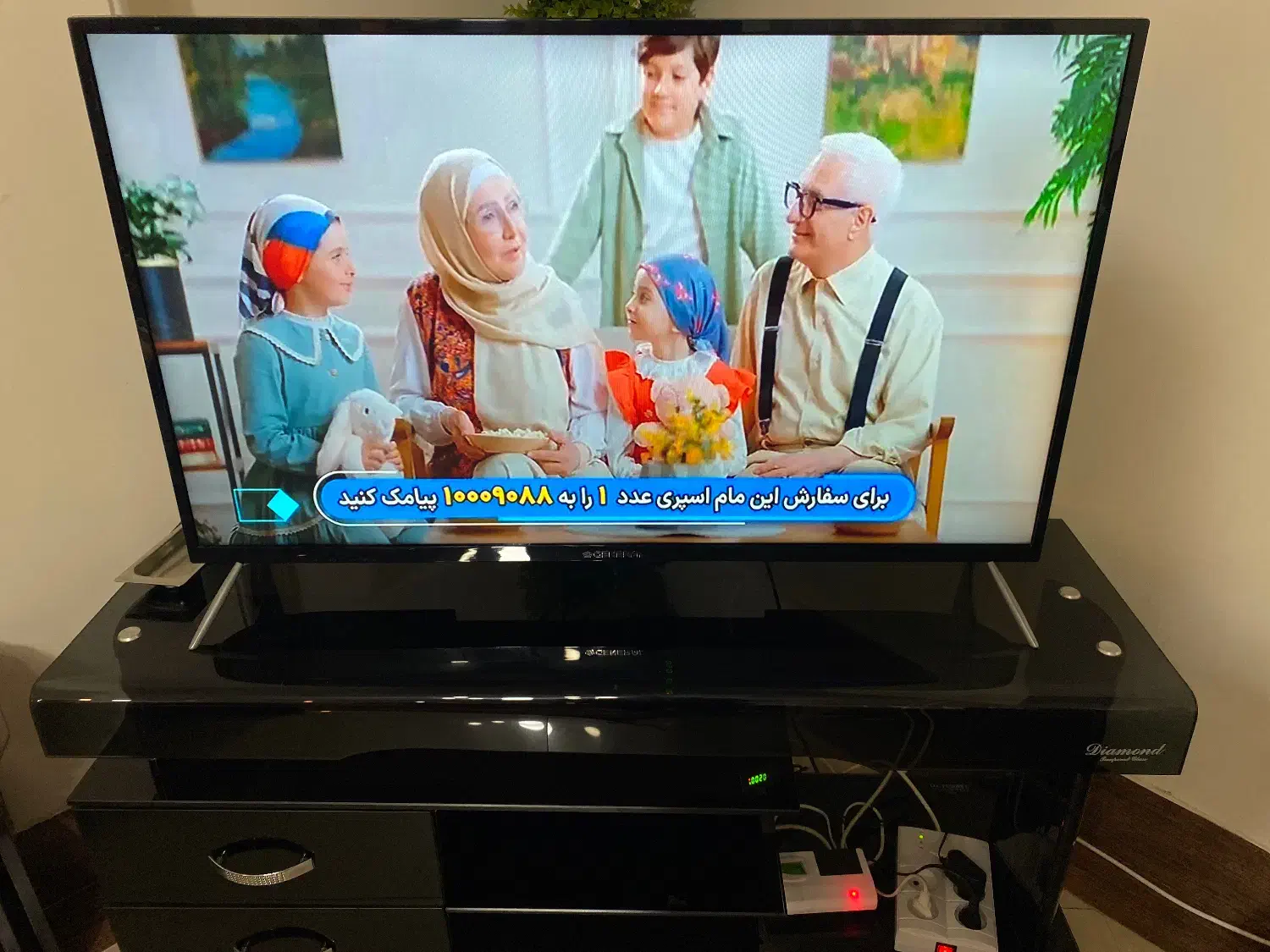 تلویزیون جنرال|تلویزیون و پروژکتور|رامسر, |دیوار