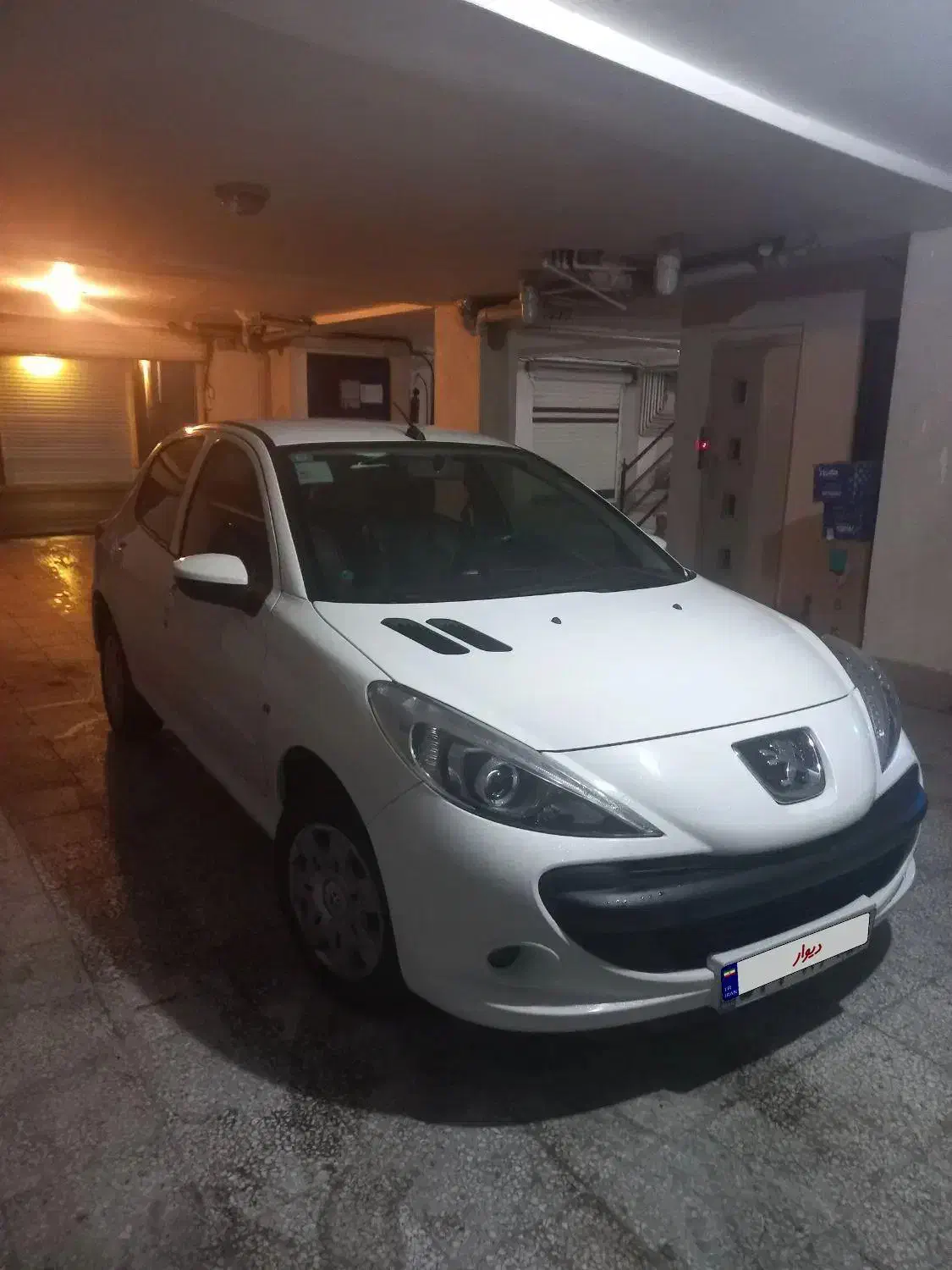 207 دنده ای سقف فلز ۴۰۱|خودرو سواری و وانت|رشت, فلسطین|دیوار