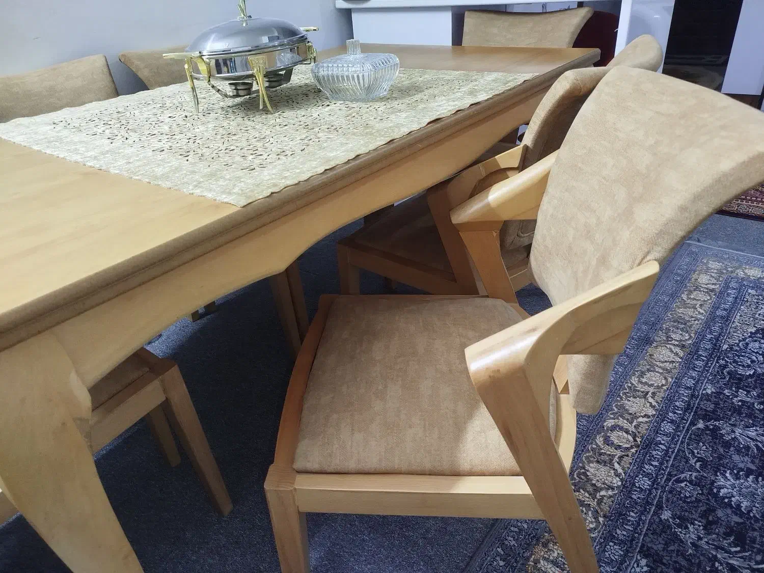 میز ناهار خوری|میز و صندلی غذاخوری|فیروزآباد (فارس), |دیوار