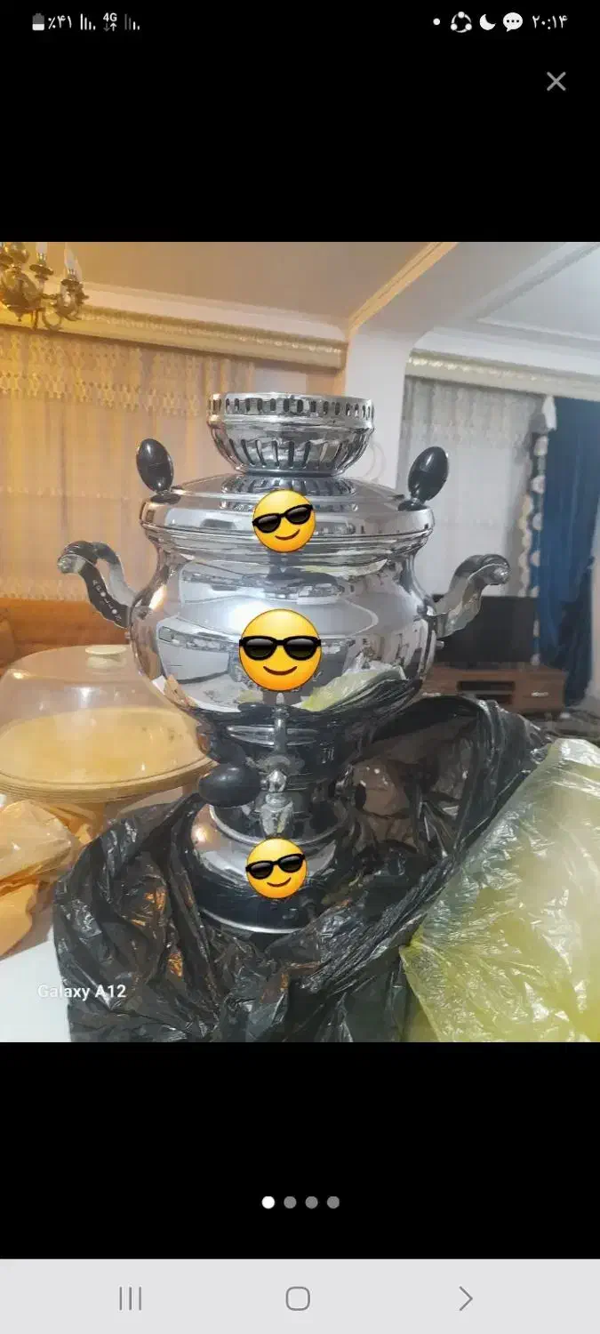 سماور گازی آپلون|سماور، چای‌ساز، قهوه‌ساز|اسلام‌شهر, شهرک مفیدی|دیوار