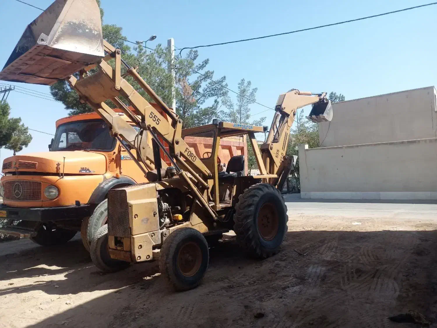 بیل بهکو زنجیری ولا ستیکی|خودرو سنگین|اشکذر, |دیوار