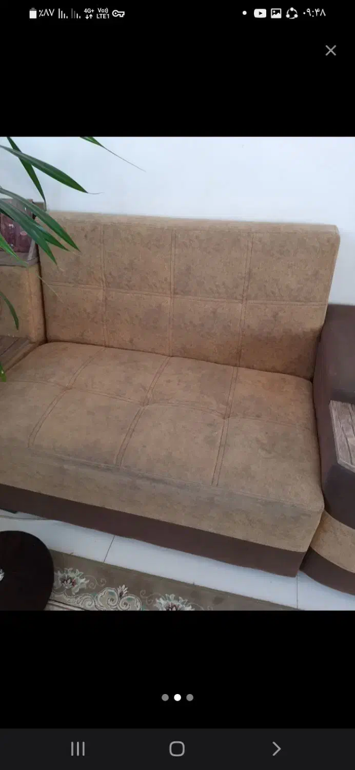 مبل ال کارکرده مناسب خانه وباغ وارایشگاه|مبلمان خانگی و میز عسلی|صحنه, |دیوار