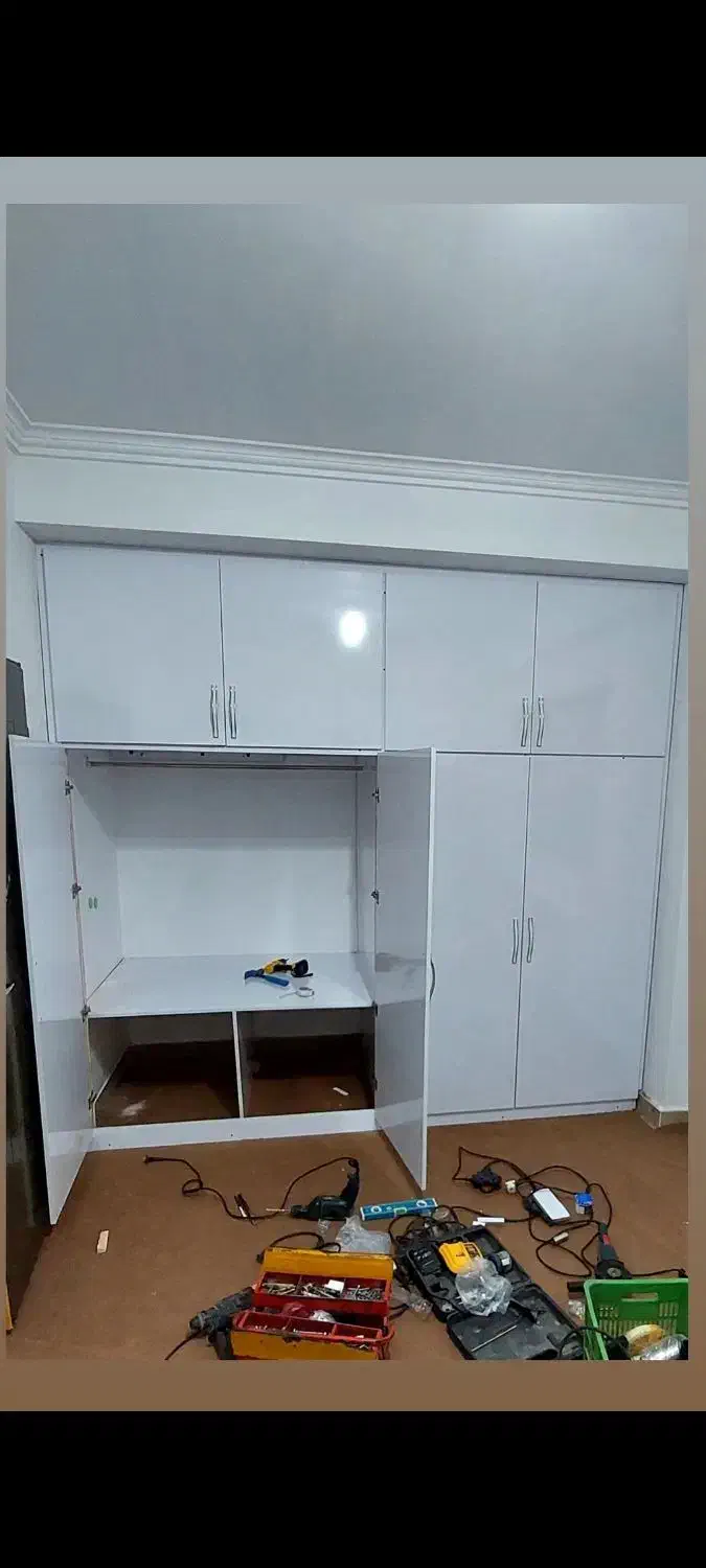 کمد دیواری ۶ت بهترین نوع ام دی اف کابینت نصاب|خدمات پیشه و مهارت|تالش, تالش|دیوار