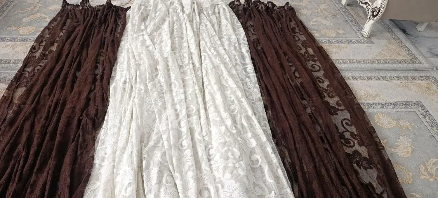 پرده جنس تور|پرده، رانر، رومیزی|پاکدشت, پاکدشت (مامازند)|دیوار