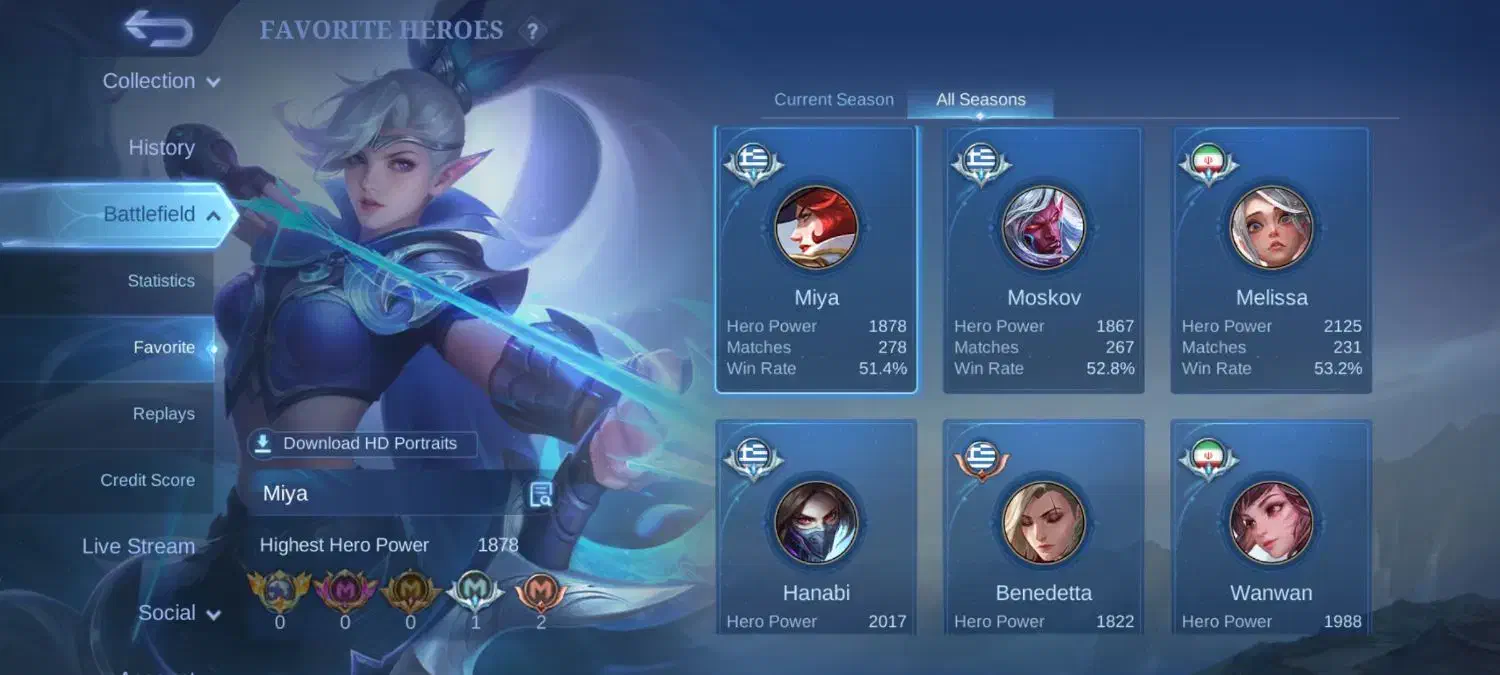 اکانت موباید لجند|کنسول، بازی ویدئویی و آنلاین|فردیس, داوری|دیوار