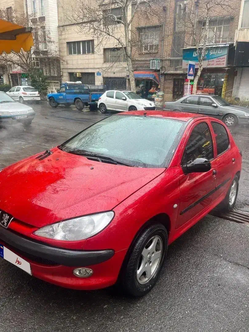 ۲۰۶قرمز باهات صحبت میکنه|خودرو سواری و وانت|شیرگاه, |دیوار