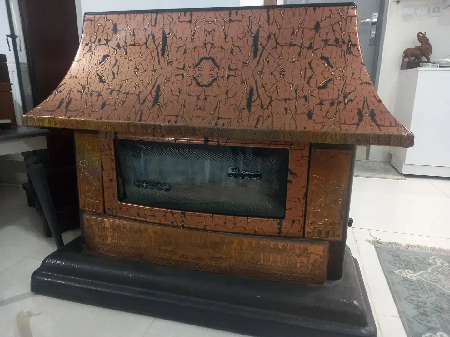 بخاری گازی شومینه ای|بخاری، هیتر، شومینه|کرج, گلشهر|دیوار