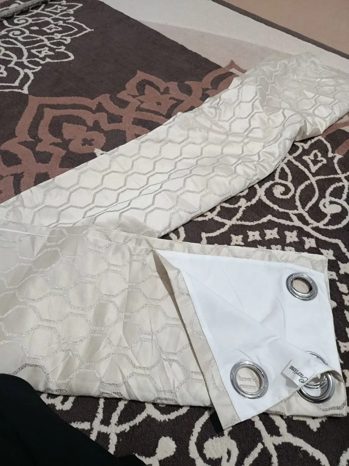 پرده شال|پرده، رانر، رومیزی|آبیک, |دیوار