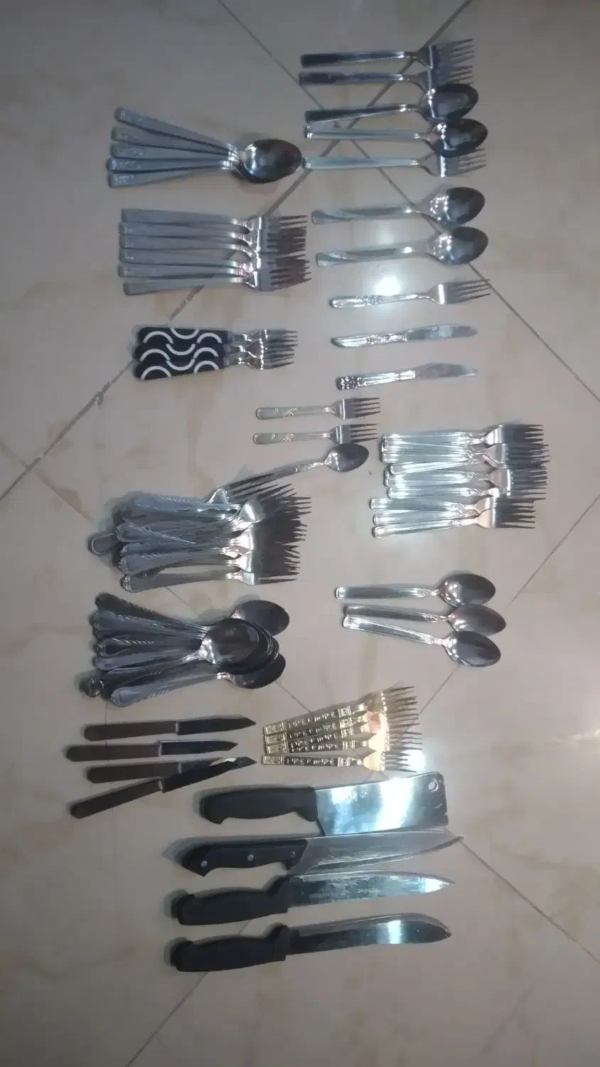 قاشق چنگال|ظروف سرو و پذیرایی|فردیس, شهرک شهید حسینی|دیوار