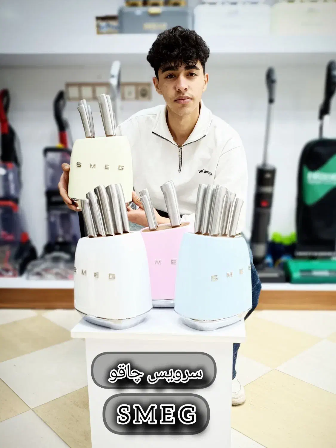 لوکس ترین و تیزترین سرویس چاقو دنیا|ظروف سرو و پذیرایی|بانه, |دیوار