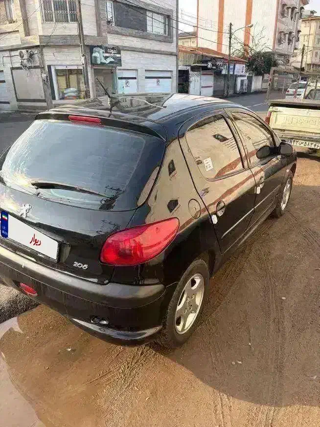 ۲۰۶ تیپ ۳ پانوراما مدل ۱۴۰۱|خودرو سواری و وانت|رشت, کوی جام جم|دیوار