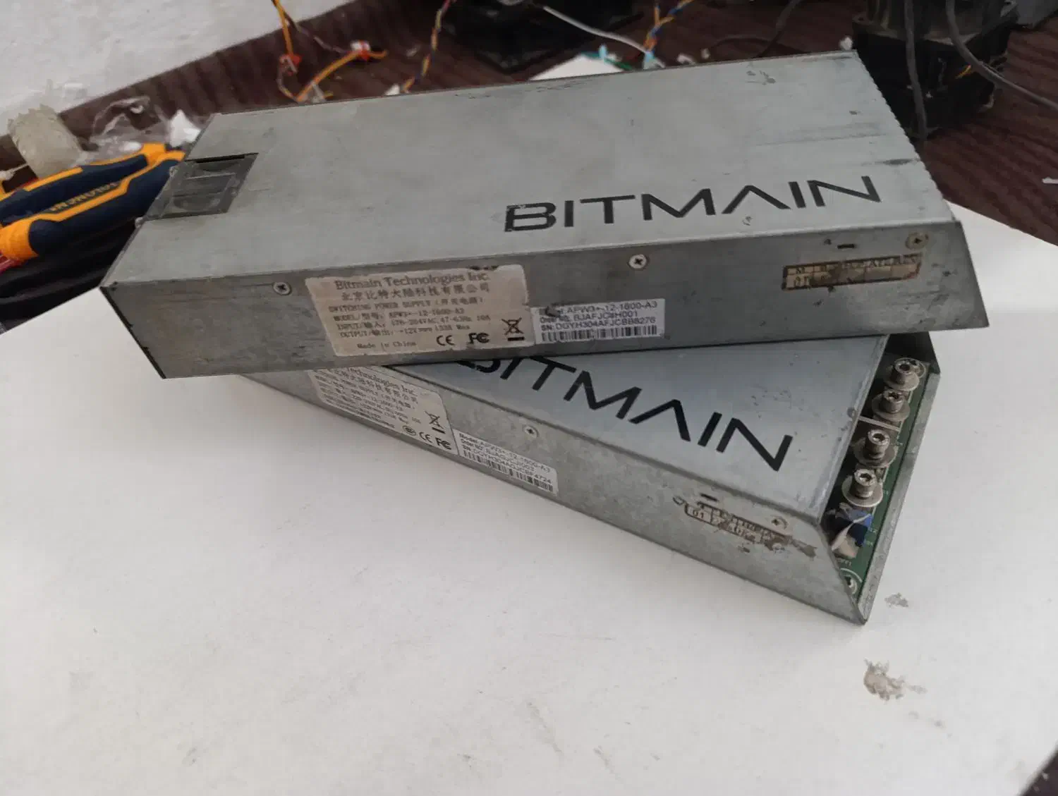 پاور ماینر، منبع تغذیه 12 ولت|قطعات و لوازم جانبی رایانه|باسمنج, |دیوار