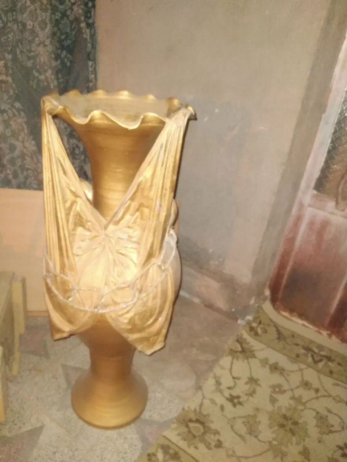 گلدان بزرگ|گل و گیاه طبیعی|زابل, |دیوار