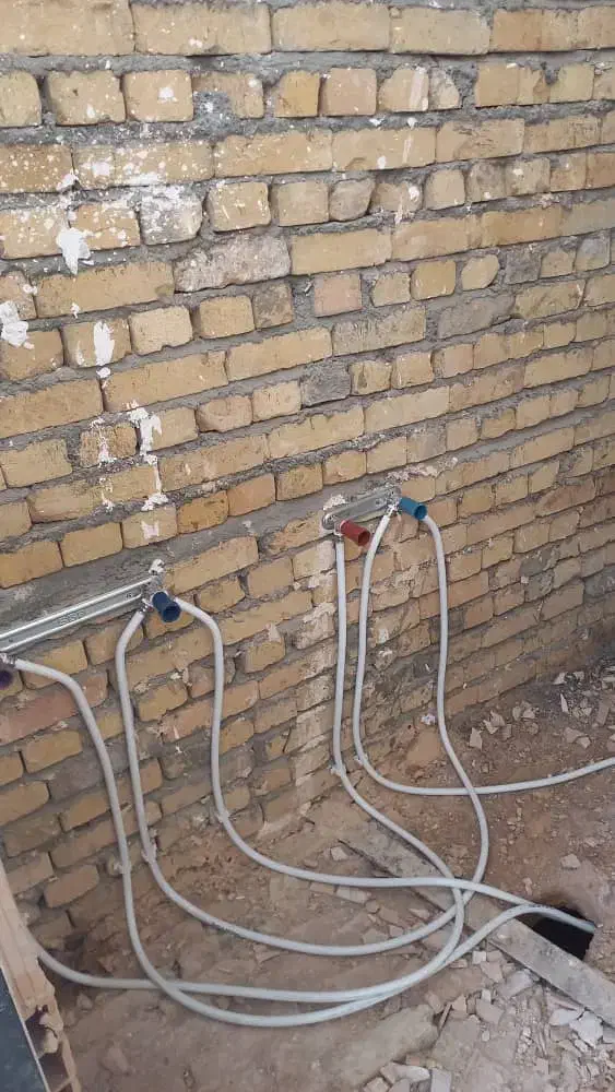 لوله‌کشی آب فاضلاب پکیج جوزی تضمینی|خدمات پیشه و مهارت|صحنه, |دیوار