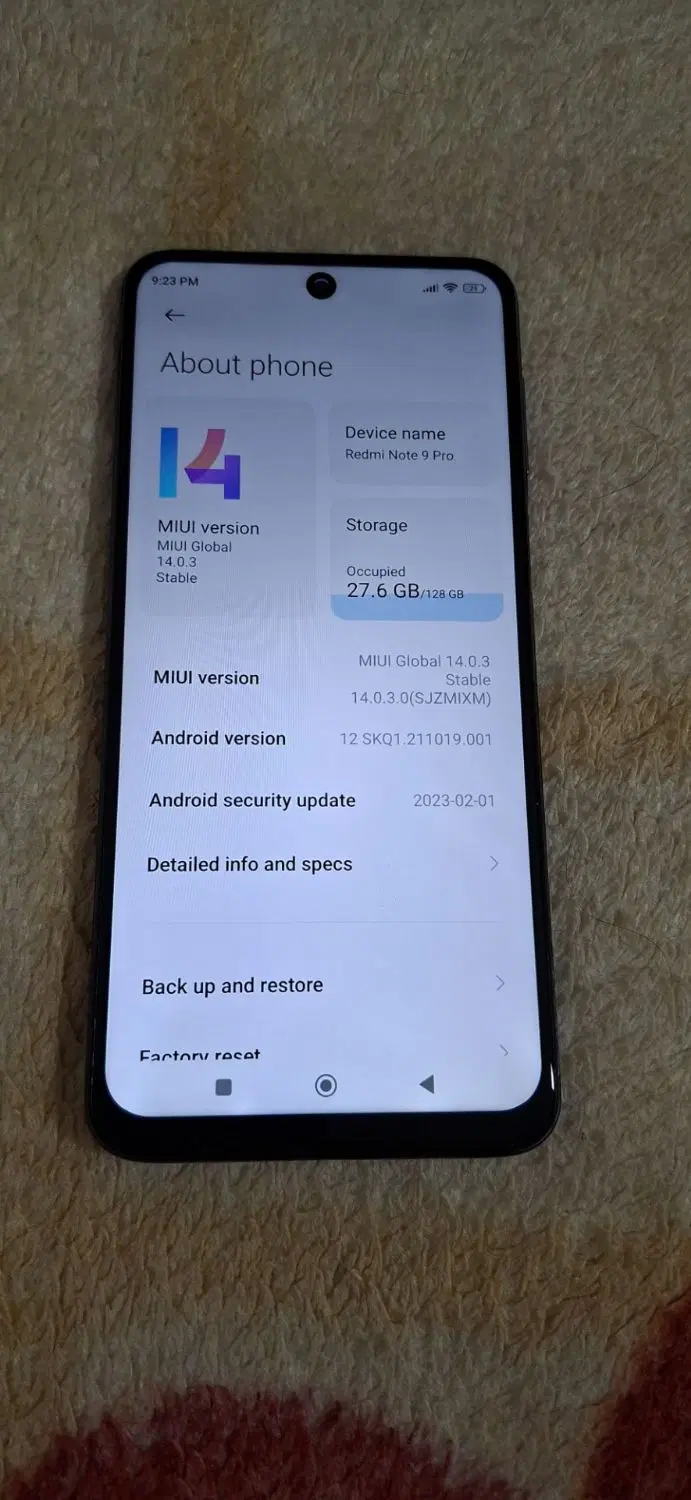 شیائومی not9 pro|موبایل|ارومیه, |دیوار