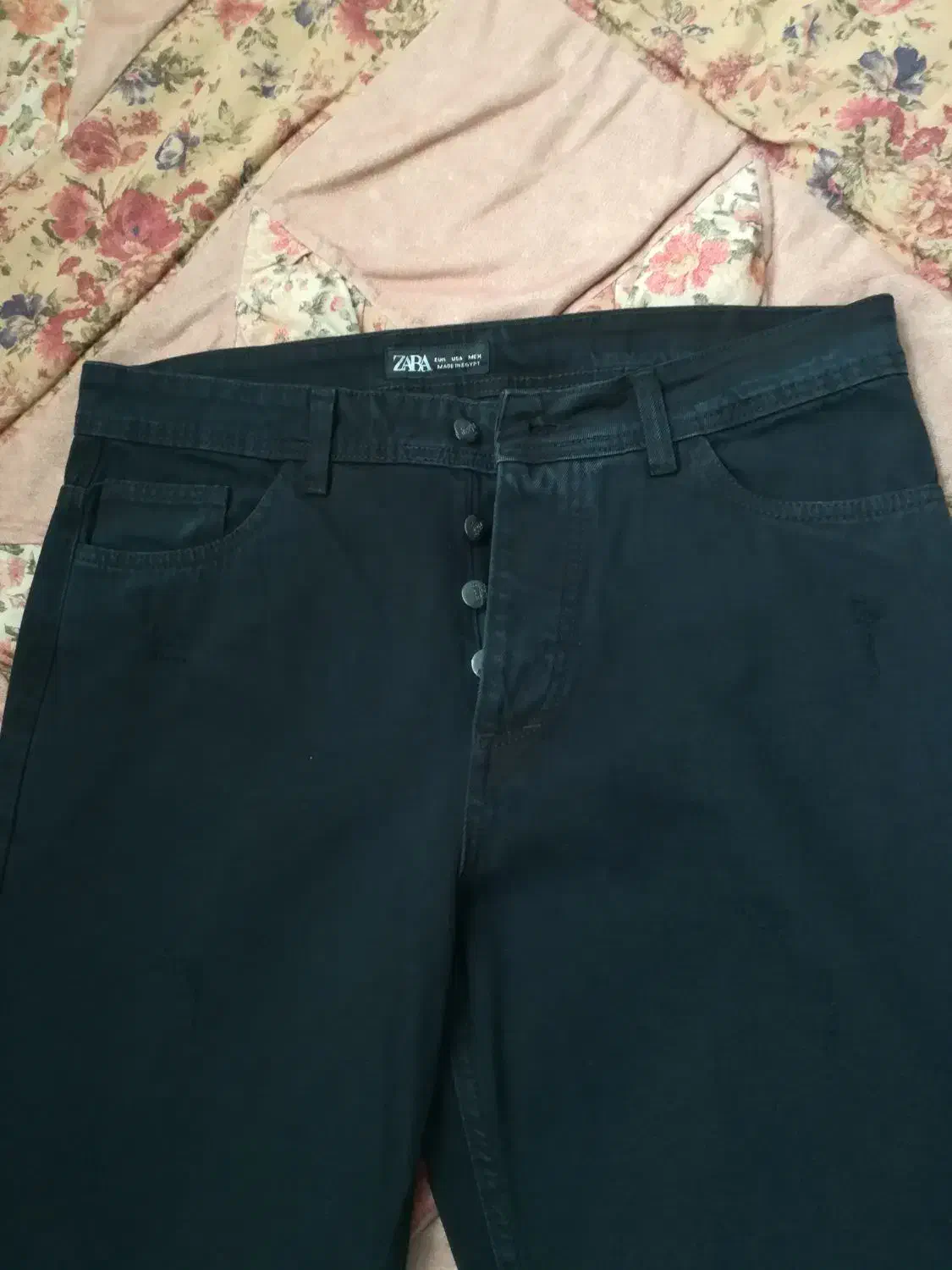 شلوار جین مشکی زارا|لباس|گرگان, |دیوار