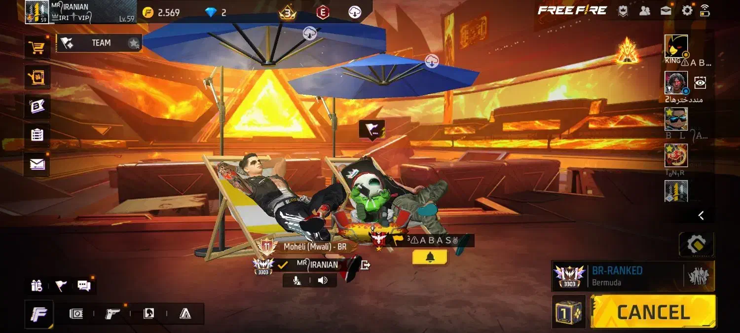 اکانت فری فایر|کنسول، بازی ویدئویی و آنلاین|جیرفت, |دیوار