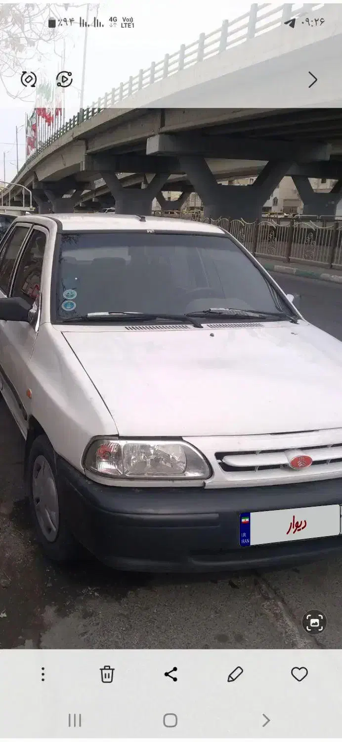 پراید۸۷|خودرو سواری و وانت|اراک, |دیوار