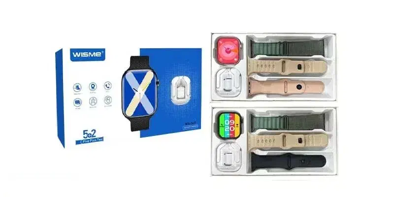 ساعت هوشمند ویسمی مدل WS-X17 بهمراه هدفون بلوتوثی|ساعت|شیروان (خراسان), |دیوار