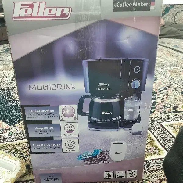 قهوه ساز فیلیر نو حتی یکبارم استفاده نشده|سماور، چایساز، قهوهساز|قروه, |دیوار