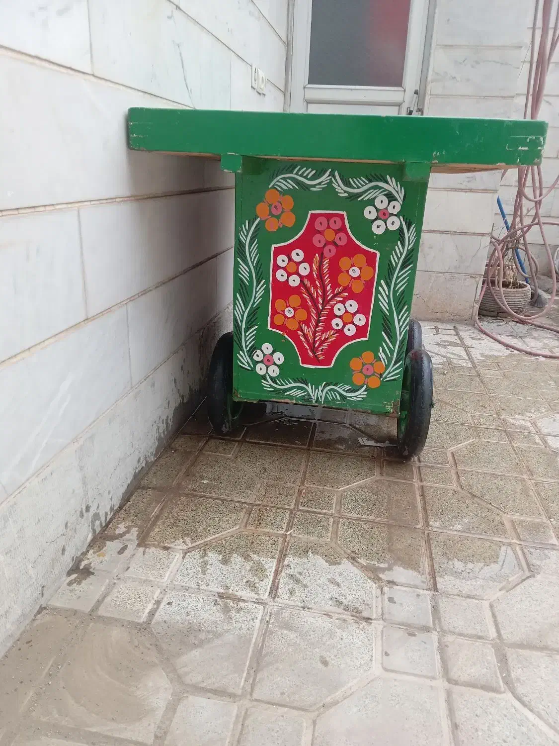 چرخ یا گاری طحافی|صنایع دستی و سایر لوازم تزئینی|تهران, حکیمیه|دیوار