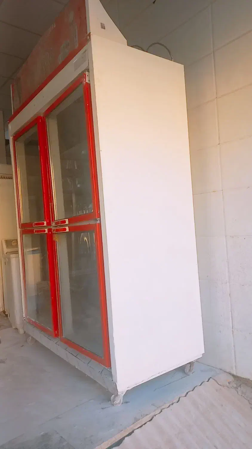 یخچال ۴درب مغازه ای موتور دانفوس اصلی برند آلمان|یخچال و فریزر|لردگان, |دیوار