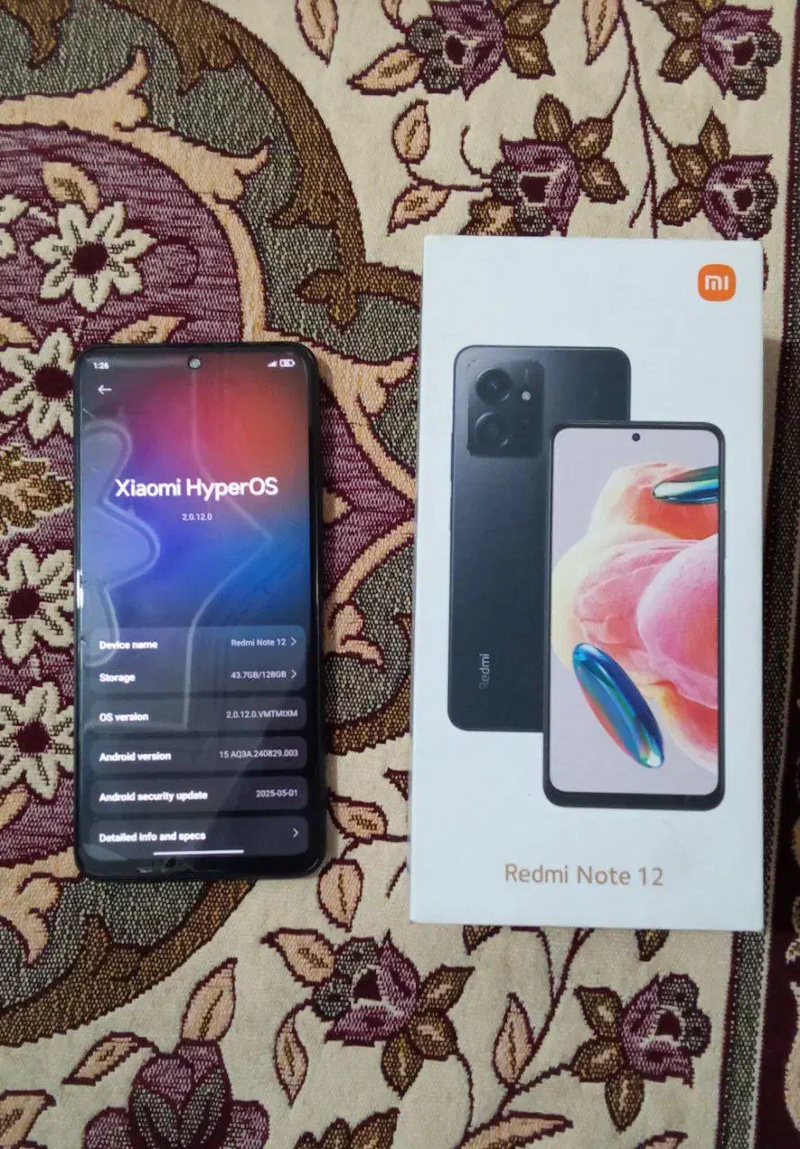 Redmi note 12 4G|موبایل|ایرانشهر, |دیوار