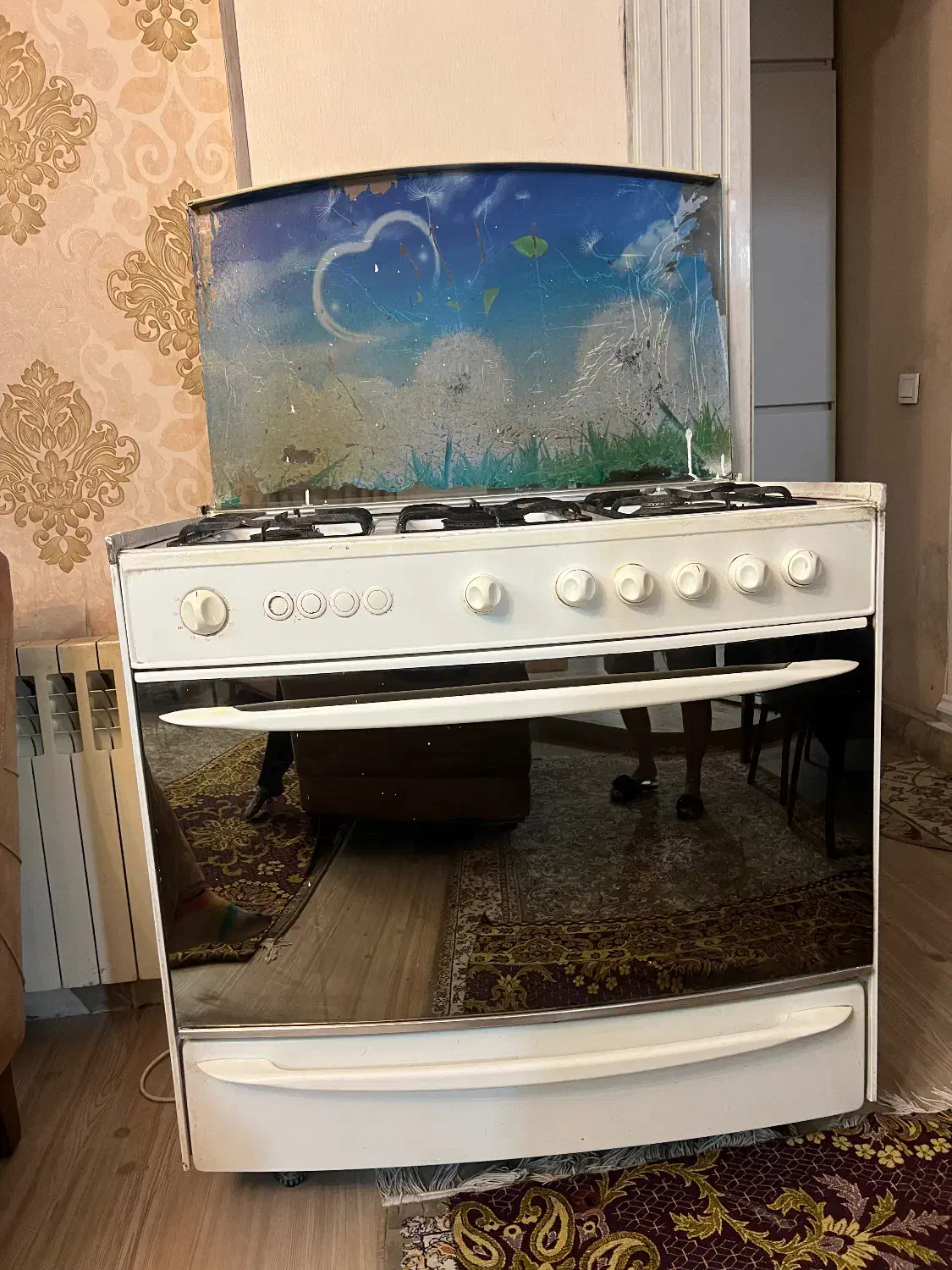 اجاق گاز فر دار تکنو|اجاق گاز و لوازم برقی پختوپز|محمدیه-قزوین, |دیوار