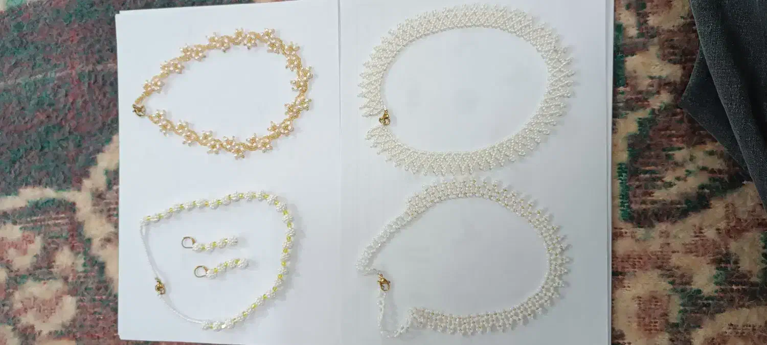 بافنده گردنبند مروارید|بدلیجات|یزد, |دیوار