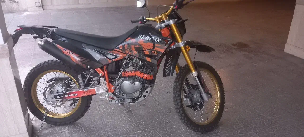 تریل بهپر ۲۰۰|موتورسیکلت|مشهد, هنرستان|دیوار