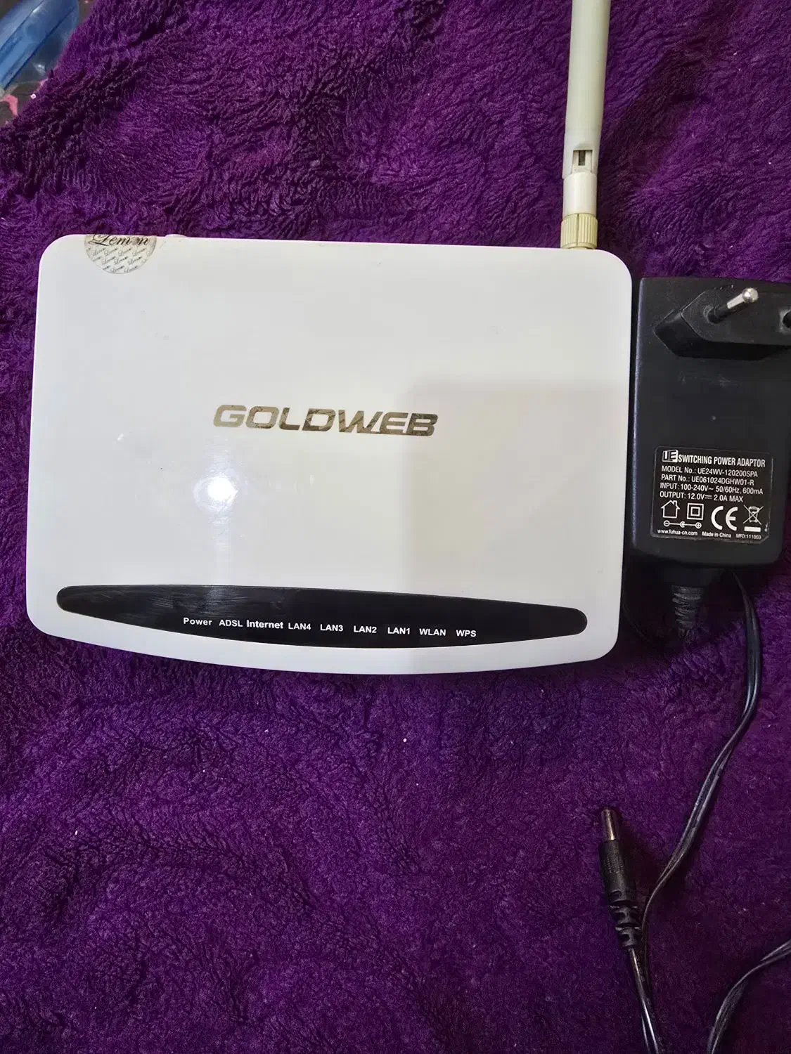 مودم adsl گلد وب GOLDWEB|مودم و تجهیزات شبکه|تهران, فلسطین (میدان انقلاب)|دیوار