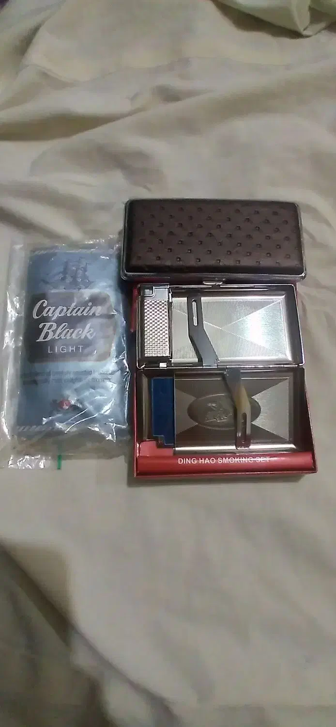 جای  سیگاری با فندک|زیورآلات و اکسسوری|اهواز, زیتون کارگری|دیوار