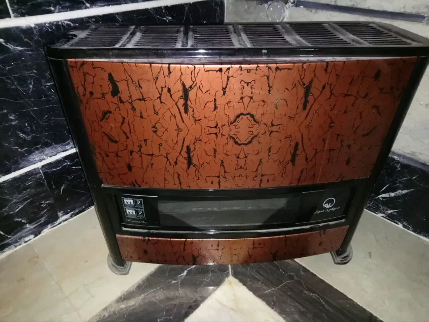 بخاری مروارید سوز کم استفاده شده|بخاری، هیتر، شومینه|هشتگرد, فاز ۳ مهستان|دیوار