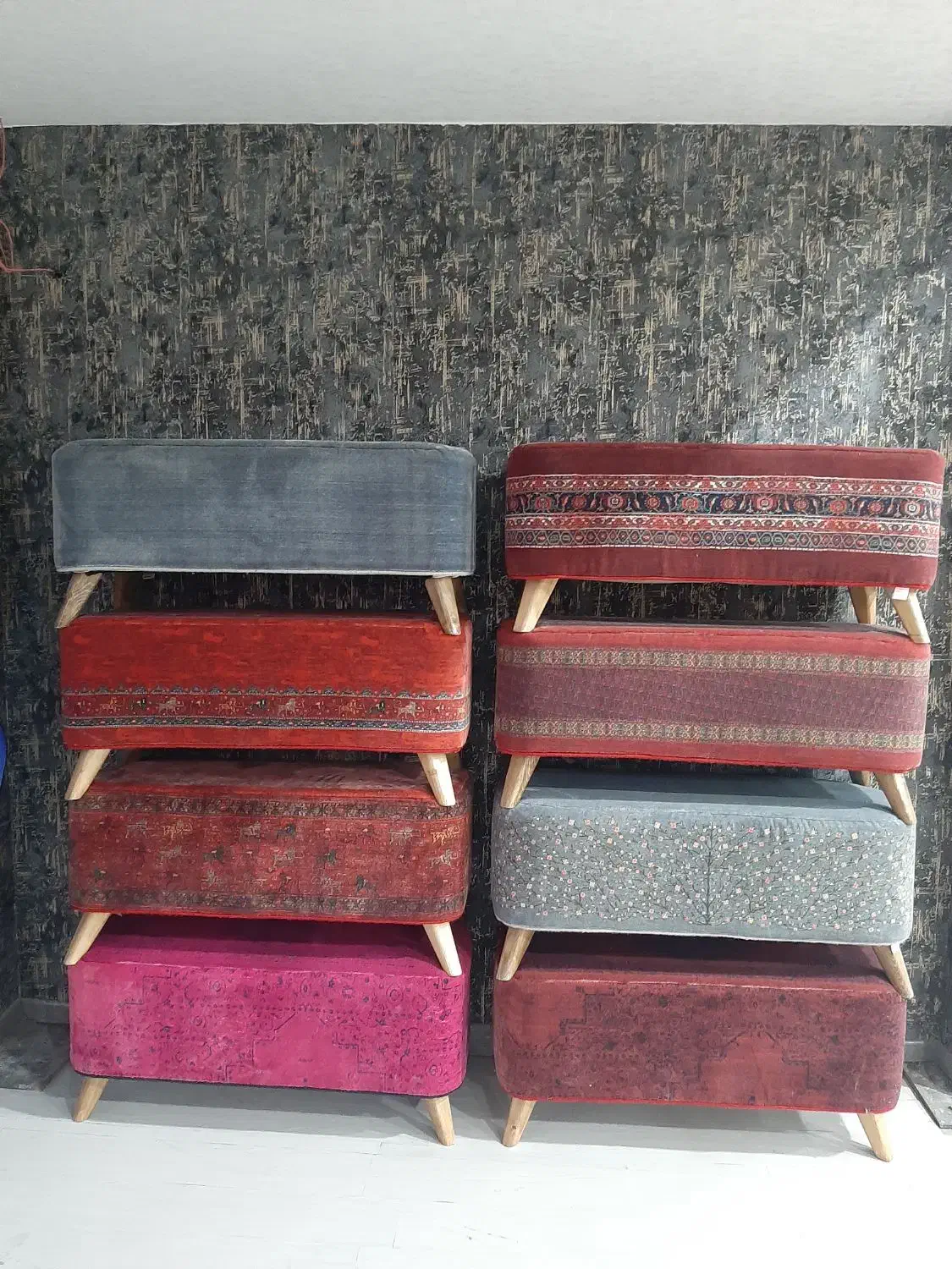 پاف و کوسن و نیمکت|صندلی و نیمکت|خرم‌آباد, |دیوار