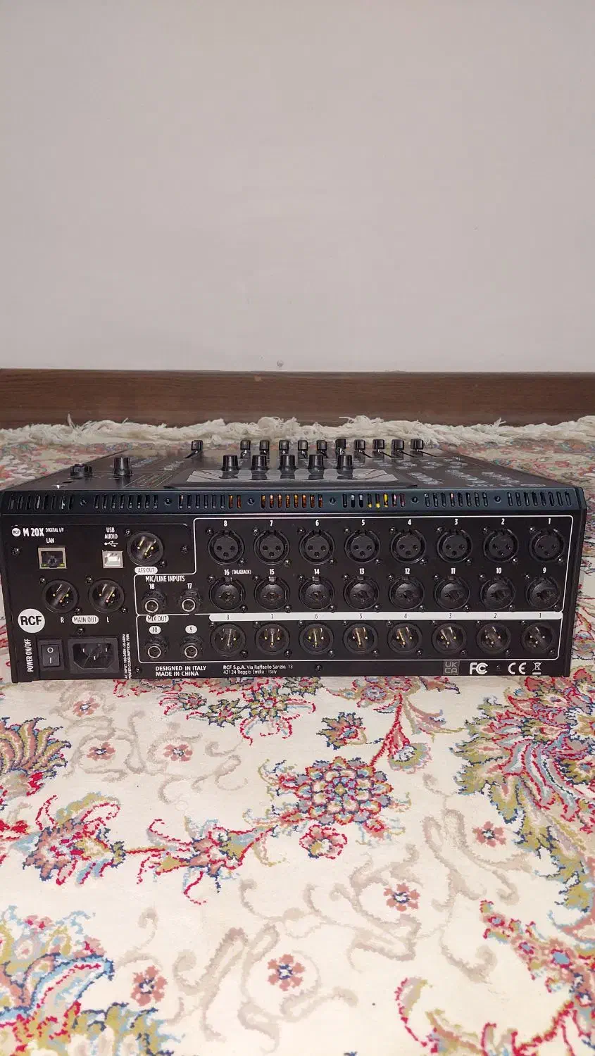 فروش میکسر دیجیتال rcf|صوتی و تصویری|قم, ارم|دیوار