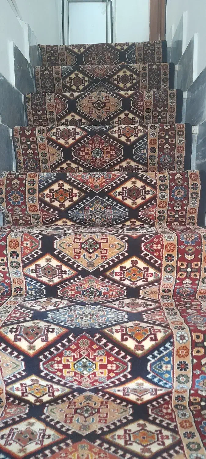 فرش راه پله|فرش|رشت, نظری|دیوار