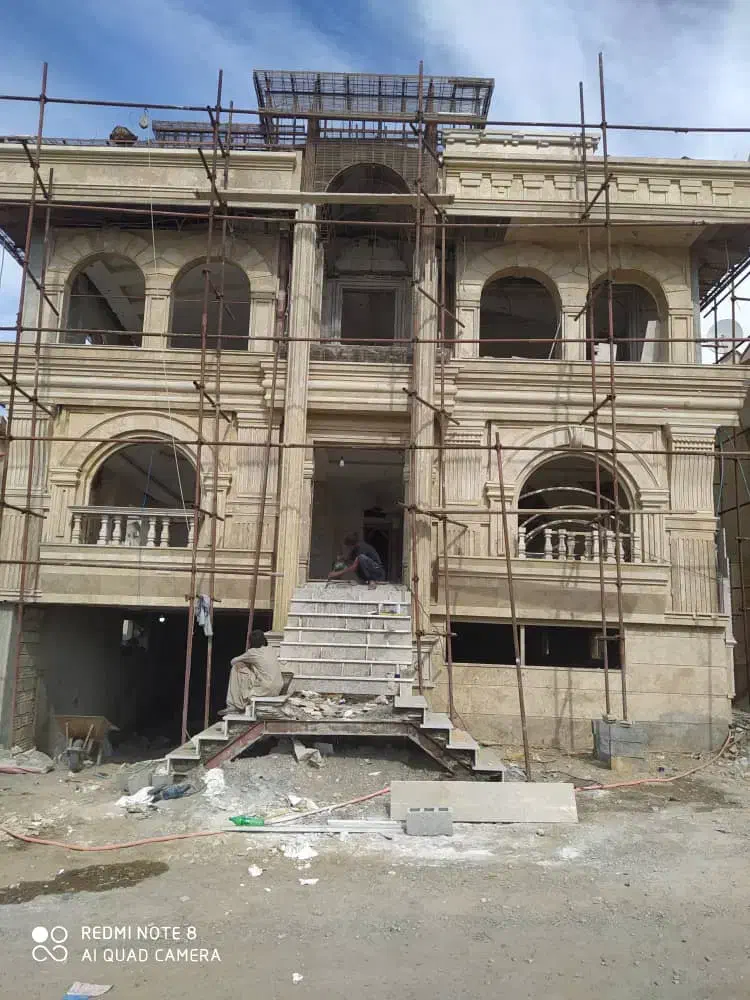 طراحی واجرای انواع نمای سنگ وسرامیک|خدمات پیشه و مهارت|ایرانشهر, |دیوار